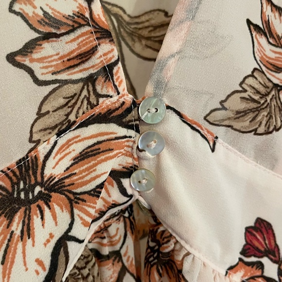 Forever 21 • Pink Floral High-Low Kimono Top - Picture 5 of 6